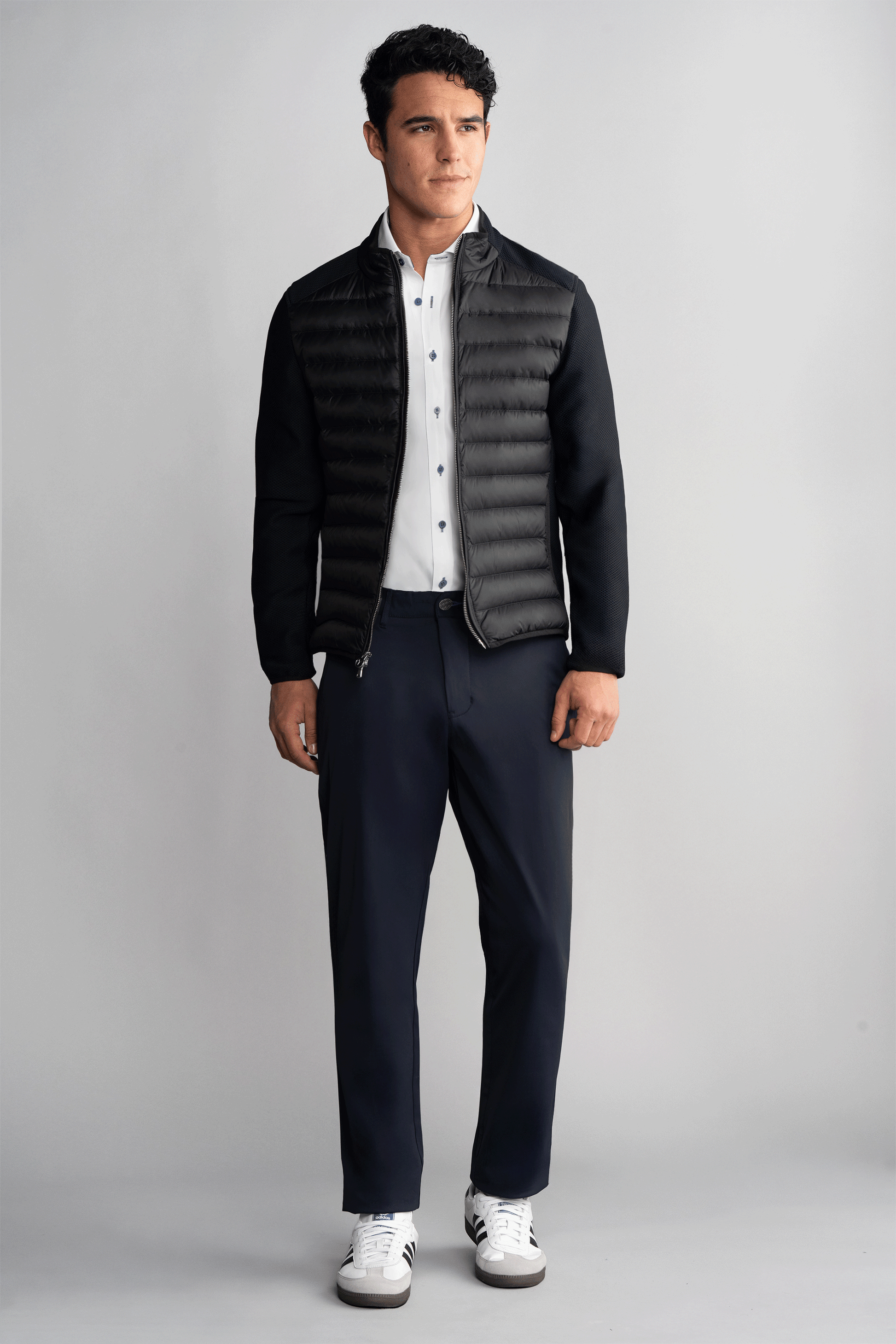 Central Hybrid Jacket // Black