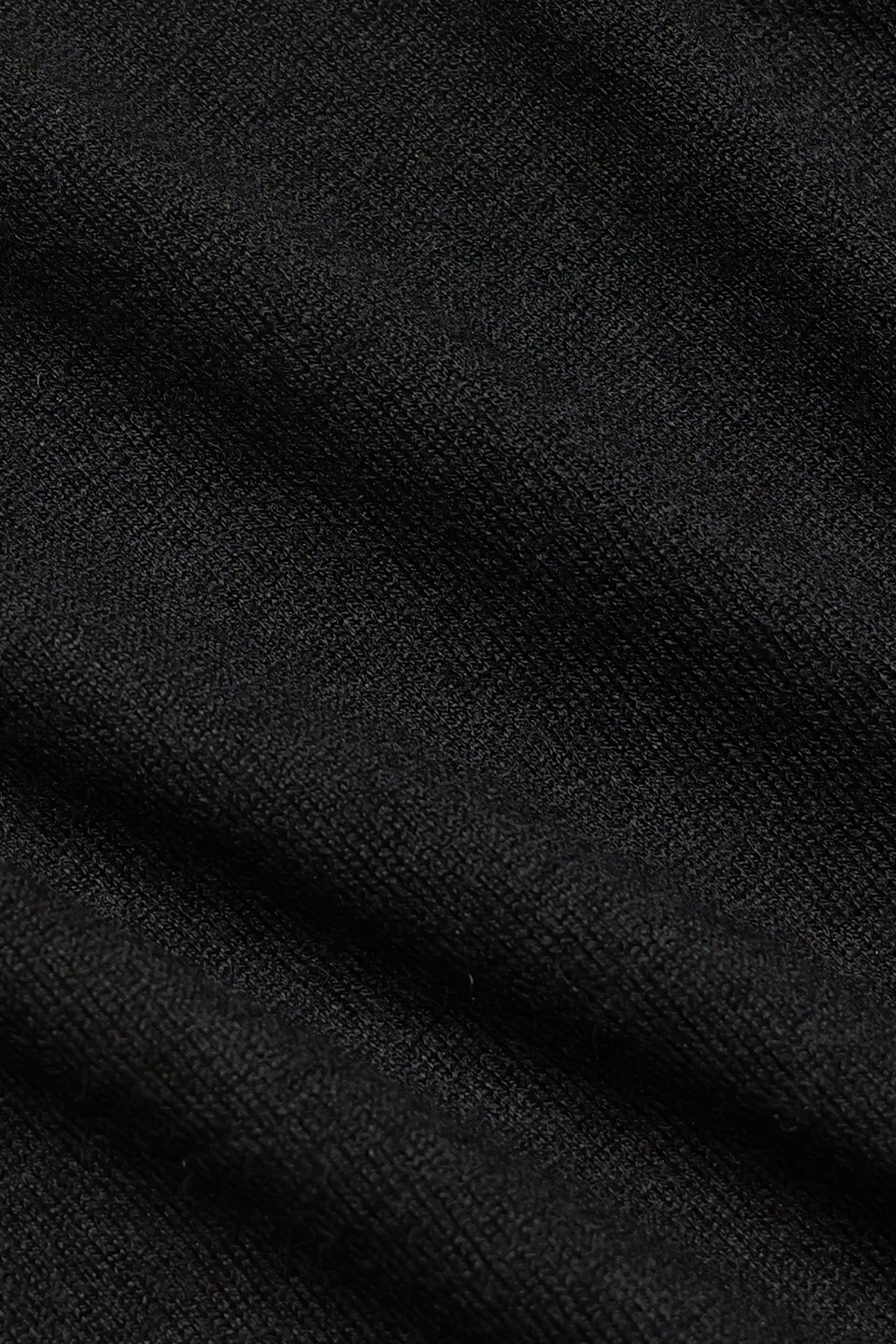Lightweight Cashmere Button-Down | Black, view 3 of 7