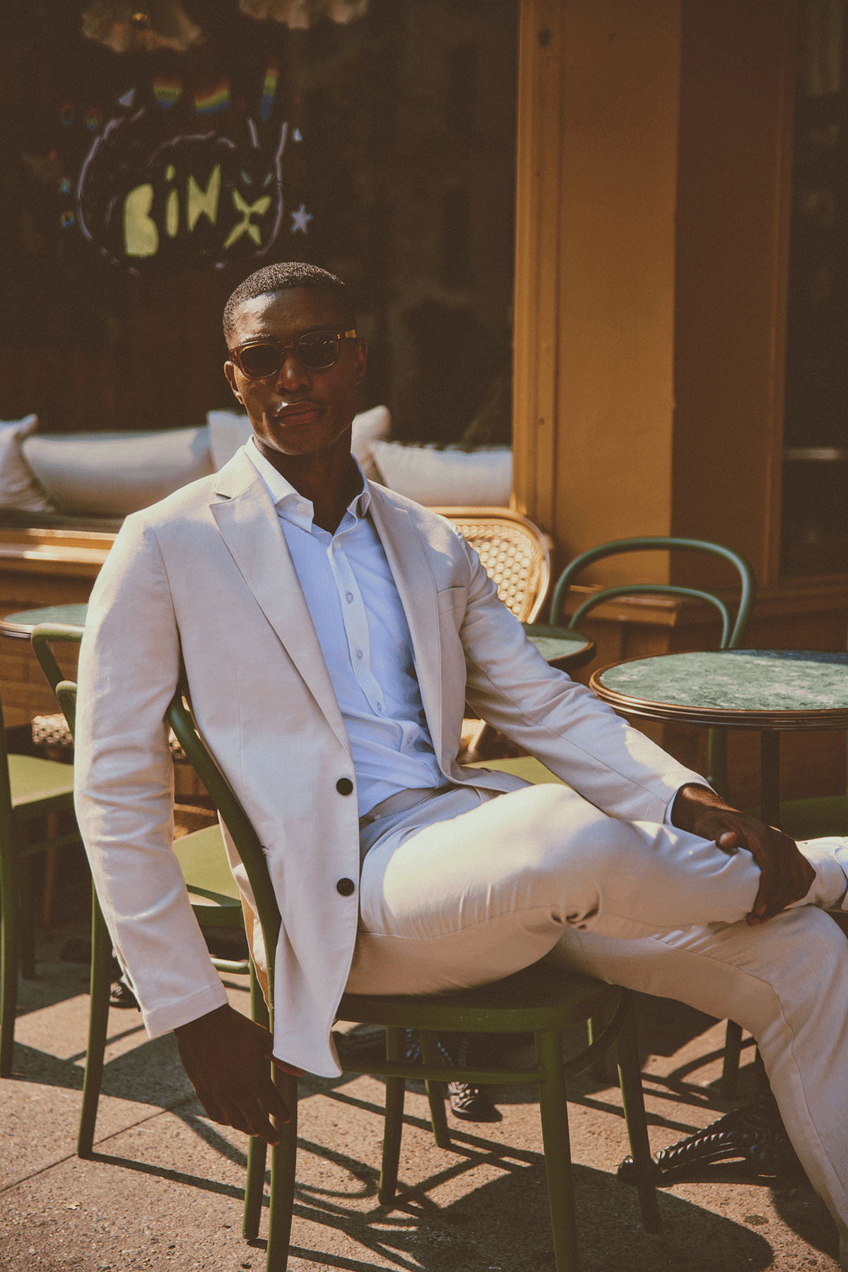 Performance Linen Pants // Bone, view 2 of 5