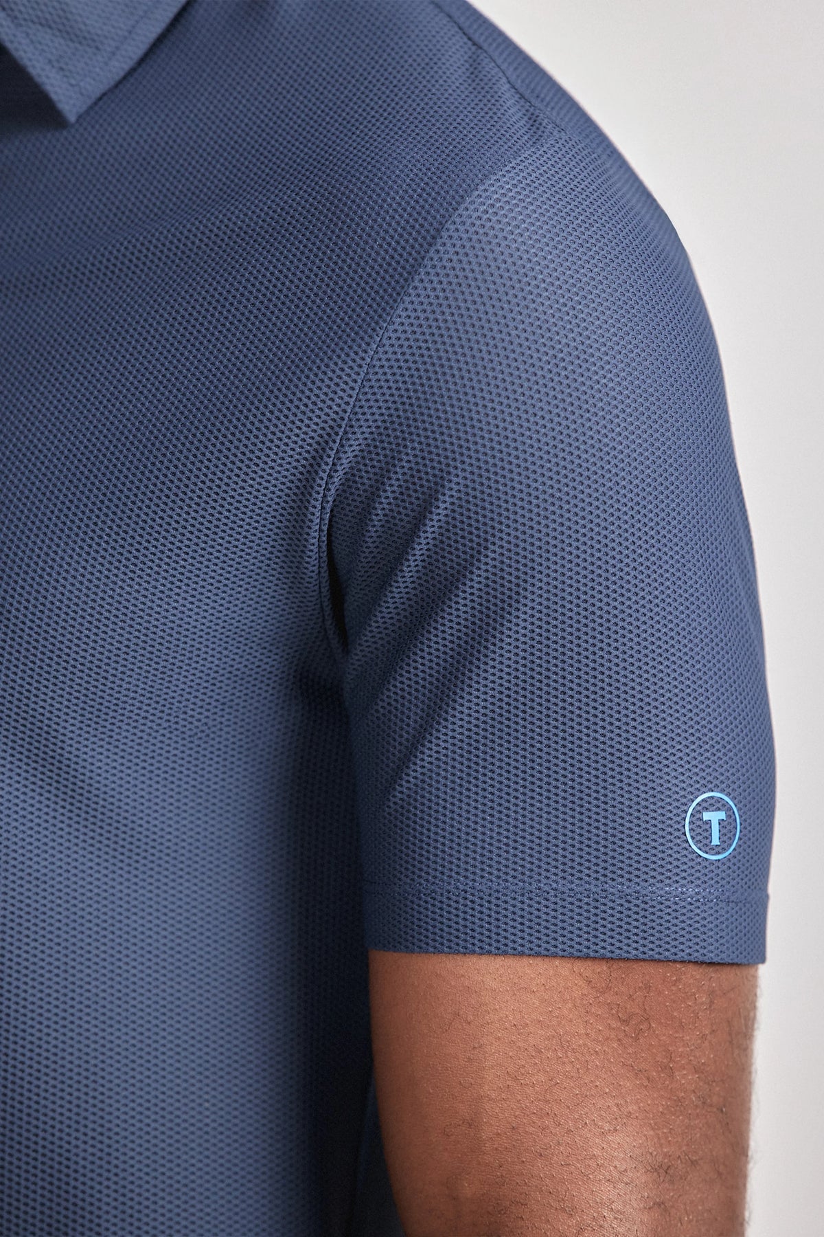 AIR 3 Button Polo Solid // Navy, view 5 of 6