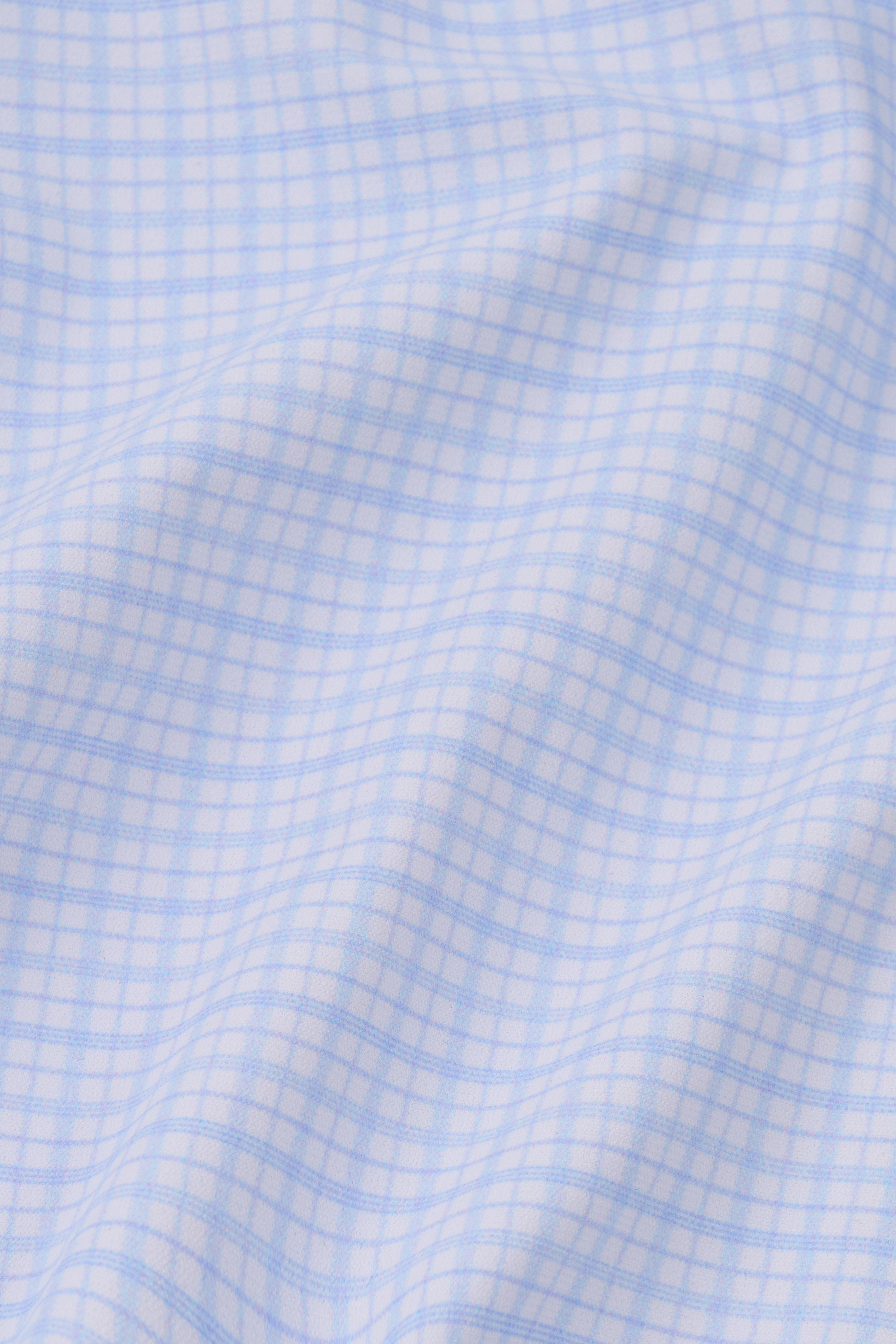 Event Polo Windowpane // Sky Blue